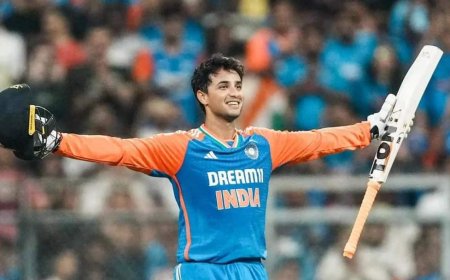 6,6,6,6,4,4,4,4... अभिषेक शर्मा का तूफान, न्यूजीलैंड के गेंदबाजों को धोया; युवराज को पीछे छोड़ बनाया नया 'वर्ल्ड रिकॉर्ड'