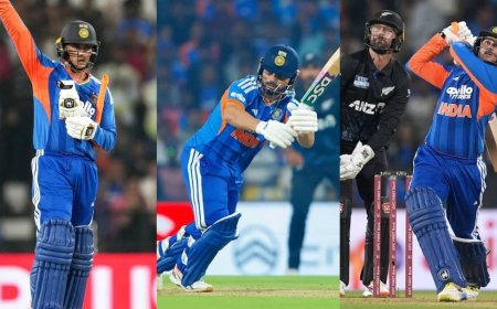 IND vs NZ 1st T20I: पहले अभिषेक शर्मा और अंत में बरसे रिंकू सिंह, भारत ने सबसे बड़ा टोटल बनाकर न्यूजीलैंड को दिया 239 रन का लक्ष्य