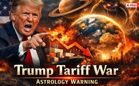 ट्रंप का टैरिफ संकट: ग्रहों की चाल ने दिए विनाशकारी संकेत, जानें कब थमेगा यह आर्थिक बवंडर?