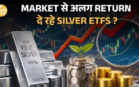 Gold–Silver ETF Crash Explained | 2% गिरावट, ETF 15% क्यों टूटता है? | Paisa Live