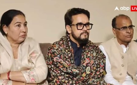 'चार पीढ़ियां गरीबी हटाओ का नारा देती चली गईं लेकिन...', पानीपत पहुंचे अनुराग ठाकुर का कांग्रेस पर निशाना