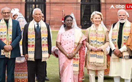 Republic Day 2026: 'ऐट होम' में दिखा पूर्वोत्तर का रंग, राष्ट्रपति भवन में एरी रेशम के शॉल से हुआ अतिथियों का स्वागत