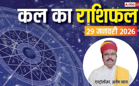 Kal Ka Rashifal: मेष से लेकर मीन राशियों के लिए कैसा रहेगा कल का दिन? पढ़ें 29 जनवरी 2026 का राशिफल