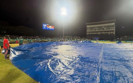 ENG vs SL 1st T20I Rain: टी20 वर्ल्ड कप से पहले श्रीलंका में बारिश का कहर, इंग्लैंड के खिलाफ पहला टी20 रुका; जानें अपडेट 
