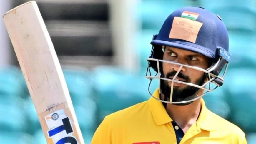 विजय हजारे ट्रॉफी में इस खिलाड़ी ने रचा इतिहास, सबसे तेज 100 छक्के लगाने वाला बल्लेबाज बना