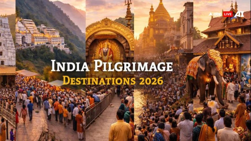 2026 में नई शुरुआत चाहते हैं? जीवन की दिशा बदल सकते हैं भारत के ये 5 शक्तिशाली तीर्थस्थल