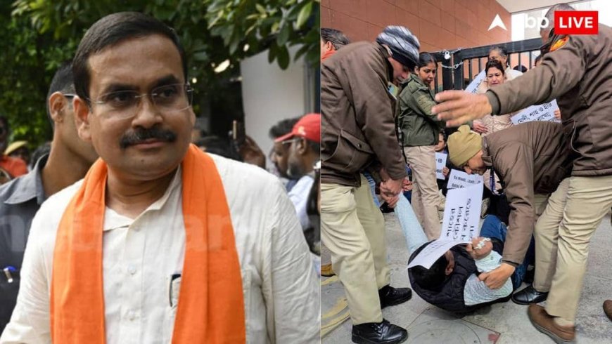 'नई दिल्ली को कोलकाता न समझें...', ED रेड के बाद TMC सांसदों के प्रदर्शन पर बीजेपी का पलटवार