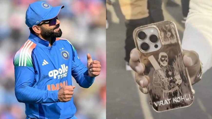 अजब विराट कोहली का फैन, सूरत से राजकोट लाया लाखों का गिफ्ट; कीमत आपके होश उड़ा देगी