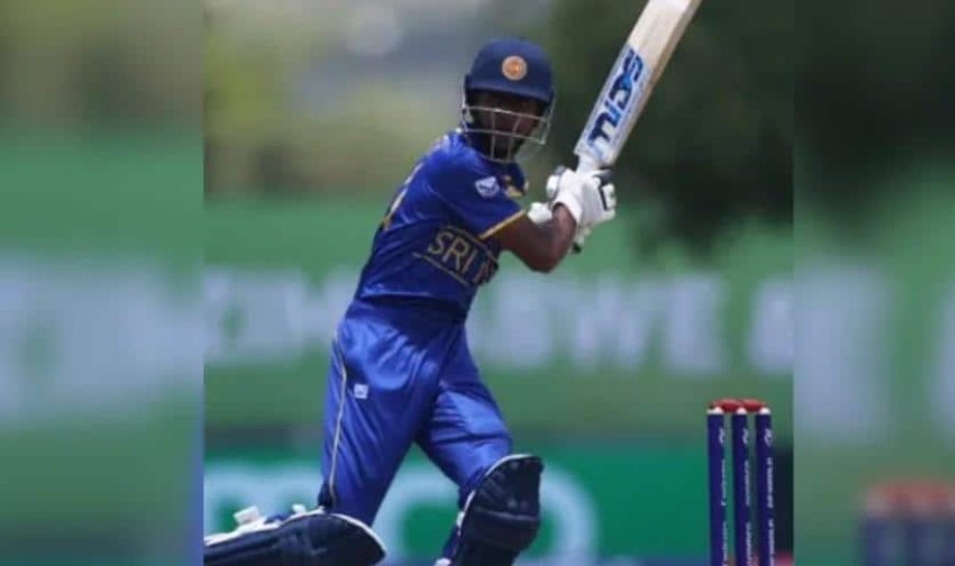 Under 19 world Cup: विमथ दिनसारा ने खेली कप्तानी पारी, आयरलैंड को रौंदकर ग्रुप A में टॉप पर श्रीलंका