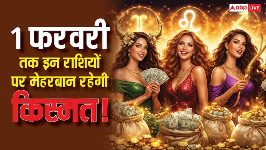 इस राशि के लोगों के लिए 1 फरवरी तक सब चंगा सी, कूटेंगे चांदी! खुलेंगे कमाई के नए रास्ते