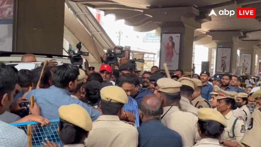फोन टैपिंग केस: KTR की SIT के सामने पेशी, जुबली हिल्स में भारी हंगामा, पुलिस बल तैनात