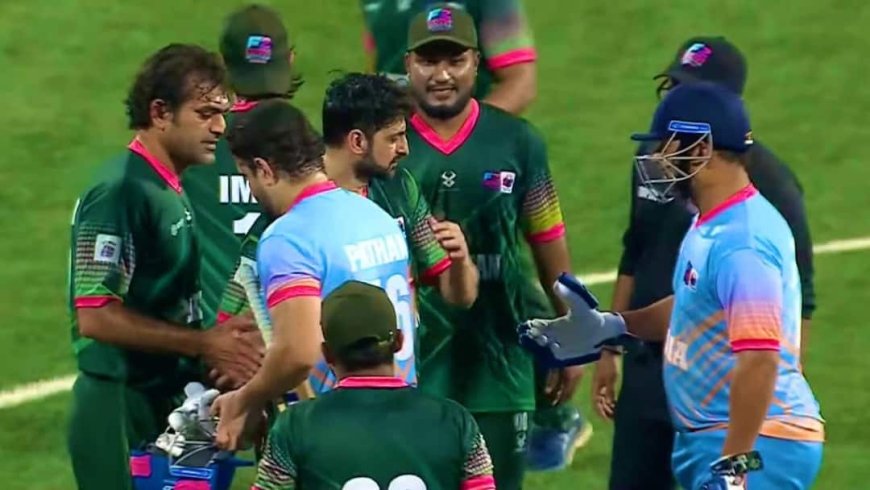 महीनों पहले PAK टीम के साथ खेलने से कर दिया था मना, अब इरफान पठान ने लगाया पाकिस्तानियों को गले; तस्वीर वायरल