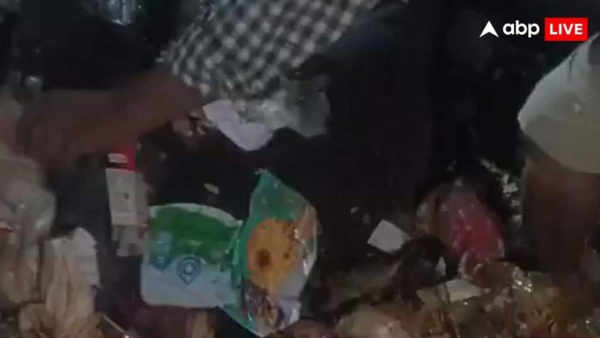 सफाई कर्मचारी की मौत को लेकर रामकी कंपनी के खिलाफ आक्रोश, यूसुफगुडा में कर्मचारियों ने दिया धरना
