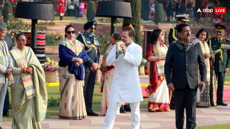 ‘राहुल को लगता है कि वह भारत के मालिक...’, राष्ट्रपति भवन में गमोसा न पहनने को BJP ने बताया पूर्वोत्तर का अपमान