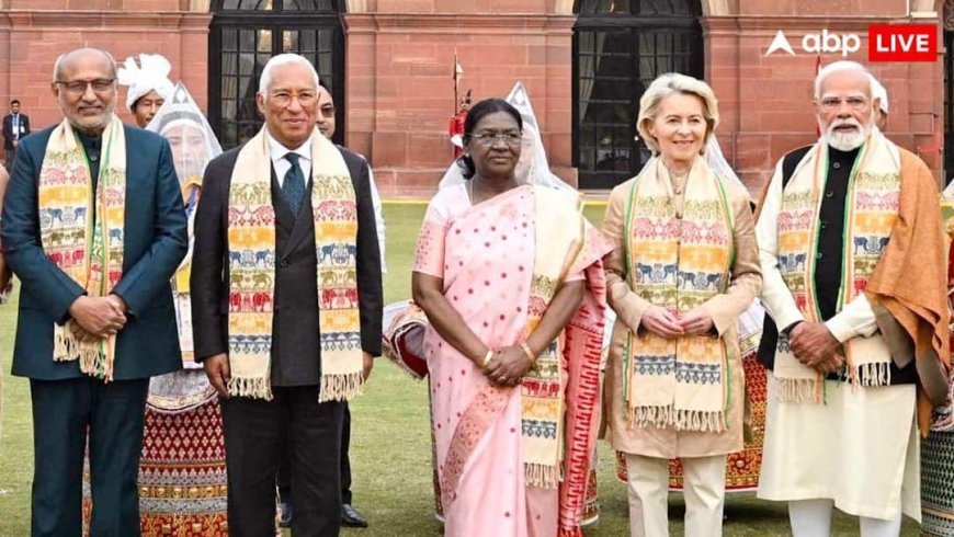 Republic Day 2026: 'ऐट होम' में दिखा पूर्वोत्तर का रंग, राष्ट्रपति भवन में एरी रेशम के शॉल से हुआ अतिथियों का स्वागत