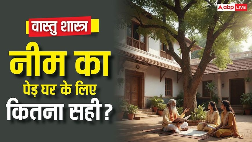 Vastu Shastra: नीम का पेड़ घर के लिए अच्छा है या नहीं, क्या कहता है वास्तु शास्त्र