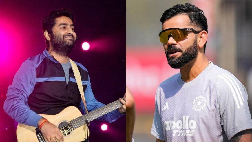 कोहली ने खुद को बताया अरिजीत सिंह का सबसे बड़ा फैन, सिंगर के प्लेबैक सिंगिंग 'संन्यास' के बीच विराट का रिएक्शन वायरल