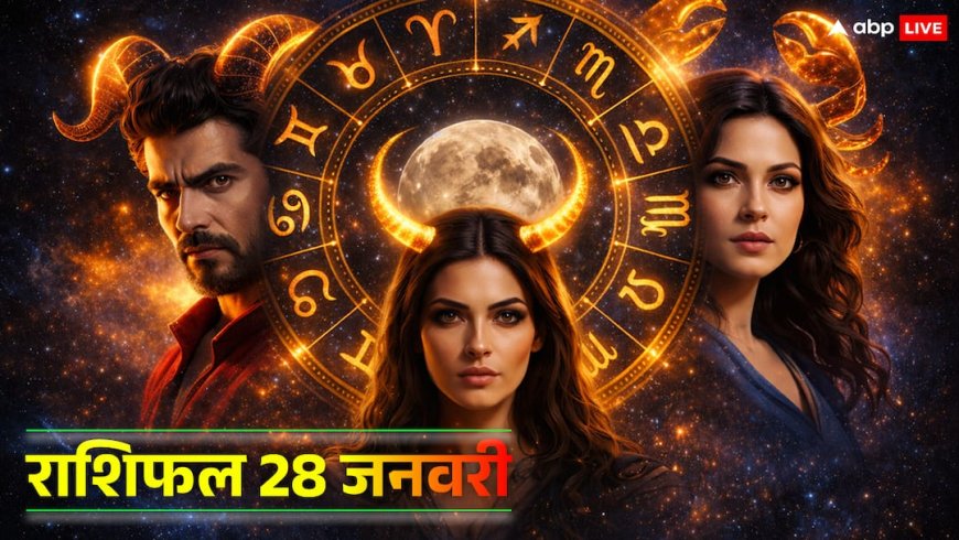 आज का राशिफल: 28 जनवरी को भूलकर भी न करें ये 'शुभ काम', मेष से कर्क वालों के लिए 12:34 से शुरू होगा सबसे बुरा समय!