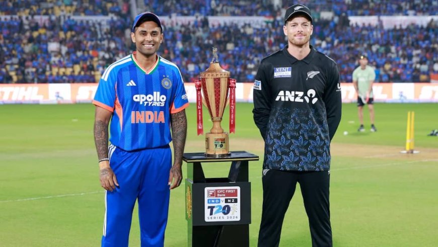 IND vs NZ 5th T20 Live Streaming: कब-कहां होगा भारत बनाम न्यूजीलैंड 5वां टी20, जानिए टेलीकास्ट और लाइव स्ट्रीमिंग डिटेल