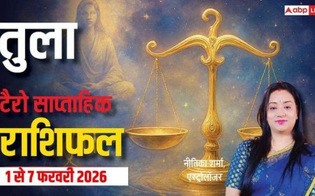 Tula Tarot Card Rashifal 1-7 January 2026: तुला राशि वालों के पार्टनर के साथ अनबन होगी खत्म,मिल सकता है खास लाभ