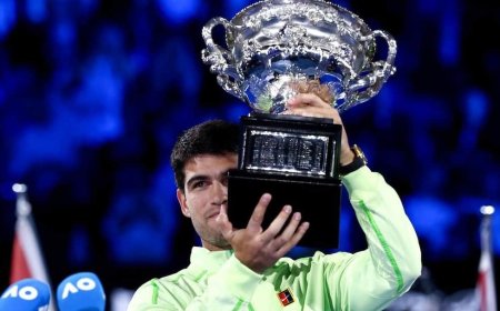 ऑस्ट्रेलियाई ओपन जीतकर कार्लोस अल्काराज ने रचा इतिहास, इससे पहले दुनिया का कोई खिलाड़ी नहीं कर पाया ऐसा