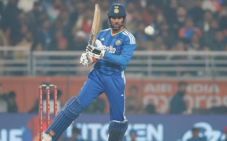 टी20 वर्ल्ड कप से पहले तिलक वर्मा का जोरदार रिटर्न, वॉर्मअप मैच में टीम इंडिया की बंपर जीत, CSK के पूर्व स्टार ने मचाई तबाही