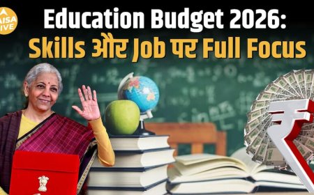 Budget 2026: Degree से Direct Job तक का Masterplan | Paisa Live