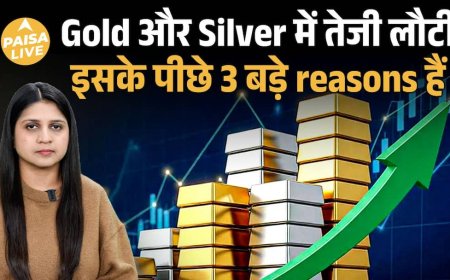 Gold–Silver में बड़ी तेज़ी, China की Policy से India का Market Reset | Paisa Live