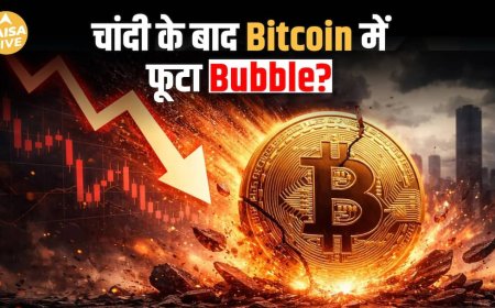 Crypto Market Shock: Bitcoin $70,000 के नीचे क्यों फिसला?| Paisa Live