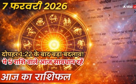 सावधान! 7 फरवरी को 'शूल योग' का साया: मेष और कन्या समेत ये 5 राशियां आज न करें ये बड़ी गलती, वरना होगा नुकसान