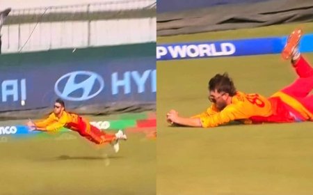 टी20 वर्ल्ड कप में जिम्बाब्वे ने ओमान को हराया, 19 मीटर दौड़कर कैच लपकने वाले इस खिलाड़ी ने जिताया मैच