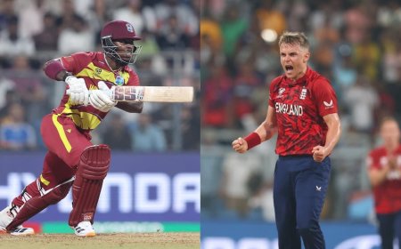 मुंबई में शरफेन रदरफोर्ड ने अंग्रेजों को धोया, होल्डर भी चमके; 7 गेंद में 2 विकेट गिरने के बाद भी वेस्टइंडीज ने बना डाले 196 रन