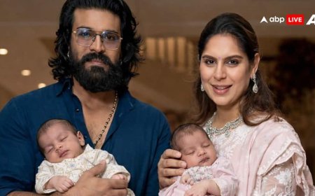 राम चरण और उपासना ने जुड़वा बच्चों का किया नामकरण, जानिए बच्चों के नाम का अर्थ?