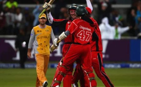 AUS vs ZIM: जिम्बाब्वे ने ऑस्ट्रेलिया के 19 साल पुराने जख्म पर छिड़का नमक, टी20 वर्ल्ड कप में फिर बजाई कंगारुओं की बैंड