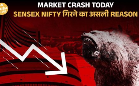Stock Market में Heavy Selling, Nifty-Sensex में Sharp गिरावट से Investors हुए Alert | Paisa Live