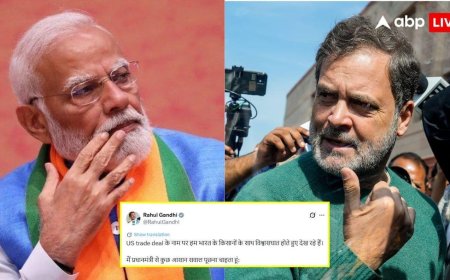 'US ट्रेड डील के नाम पर भारत के किसानों के साथ विश्वासघात', राहुल गांधी ने PM मोदी से पूछे ये 5 सवाल