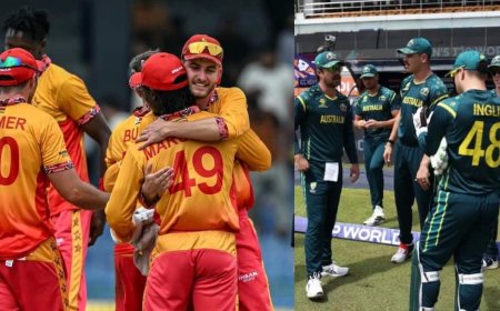 ZIM ने रचा इतिहास, पहली बार टी20 वर्ल्ड कप के सुपर-8 में बनाई जगह, ऑस्ट्रेलिया बाहर