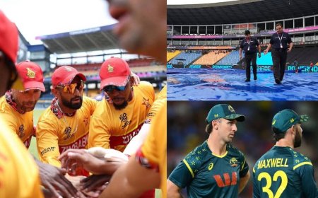 बारिश ने ऑस्ट्रेलिया को किया बाहर, जिम्बाब्वे ने सुपर-8 में किया क्वालीफाई; बिना टॉस के हो गया फैसला