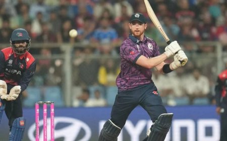 साख बचाने उतरीं स्कॉटलैंड-नेपाल में जबरदस्त टक्कर, डेथ ओवरों में गेंदबाजों ने बरपाया कहर, NEP को 171 का लक्ष्य