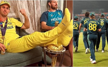 ट्रॉफी पर पैर, जूते में शराब, ऑस्ट्रेलिया को ले डूबा घमंड; टी20 वर्ल्ड कप से बाहर होने पर फैंस ने लताड़ा