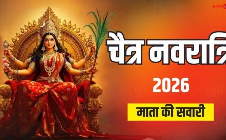 Chaitra Navratri 2026: चैत्र नवरात्रि में पालकी पर आएंगी मां दुर्गा, हाथी पर करेंगी प्रस्थान, जानें किसका करेंगी कल्याण ?