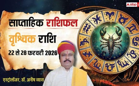 Vrishchik Weekly Rashifal 2026: वृश्चिक राशि वालों के वाणी-व्यवहार से प्रभावित होंगे लोग, पढ़ें साप्ताहिक राशिफल