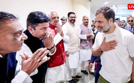 मानहानि केस में सुल्तानपुर पहुंचकर राहुल गांधी ने दर्ज कराया बयान, गृहमंत्री अमित शाह से जुड़ा है मामला