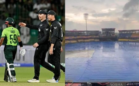 PAK vs NZ: आज रद्द होने पर दोबारा होगा पाकिस्तान और न्यूजीलैंड का मैच? क्या बारिश के लिए है रिजर्व डे का नियम, यहां जानें