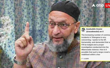 बंसवाड़ा हिंसा और सदाशिवपेट मस्जिद विवाद, पुलिस हिरासत में पिटाई का आरोप, ओवैसी बोले- सरकार हर्जाना दे