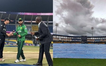 न्यूजीलैंड और पाकिस्तान के मैच में बारिश बनी विलेन, रद्द हुआ मैच; अब कैसे होगा विजेता का फैसला?