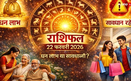 Aaj Ka Rashifal 22 February: आज बना 'शुक्ल योग', इन राशियों पर होगी धनवर्षा, बस राहुकाल में रहें सावधान, जानें आज का राशिफल