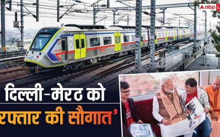 सिर्फ 55 मिनट में दिल्ली से पहुंच जाएंगे मेरठ, PM मोदी ने नमो भारत ट्रेन को दिखाई हरी झंडी, जानें क्या-क्या खास