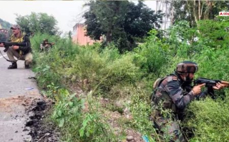 जम्मू-कश्मीर के किश्तवाड़ में सुरक्षाबलों को बड़ी सफलता, तीसरे आतंकी का झुलसा हुआ शव बरामद