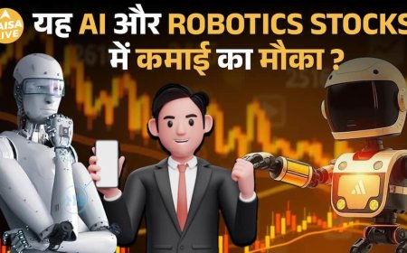 India AI Impact Summit 2026 Big Update | AI & Robotics से पैसा कैसे कमाए ? Top 3 Stocks | Paisa Live